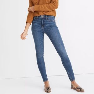 Madewell 10" High Rise Skinny Jeans Size 24
